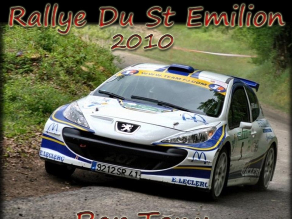 RALLYE DU ST EMILION 2010