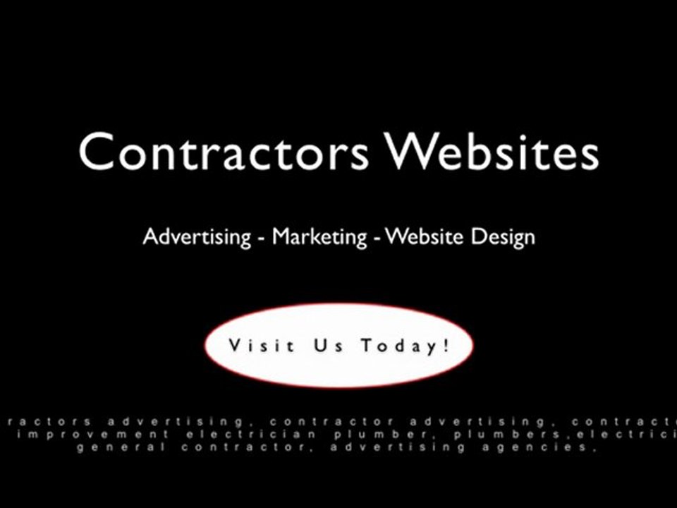 Internet Advertising For Construction, Contractors
