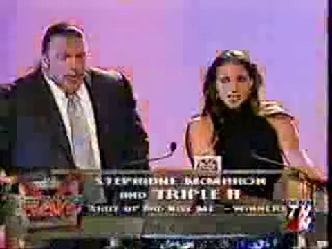 STEPHANIE MCMAHON AND HHH 10TH ANNIVERSARY OF RAW
