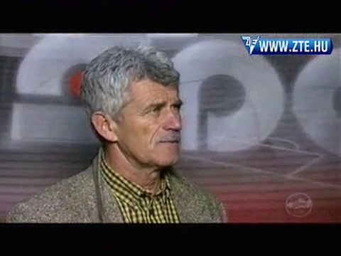 2010.05.16 Csank János nyilatkozott a Haladás-ZTE meccs után