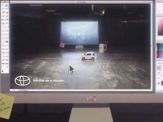 Toyota iQ _Nimble as a mouse_ campaign