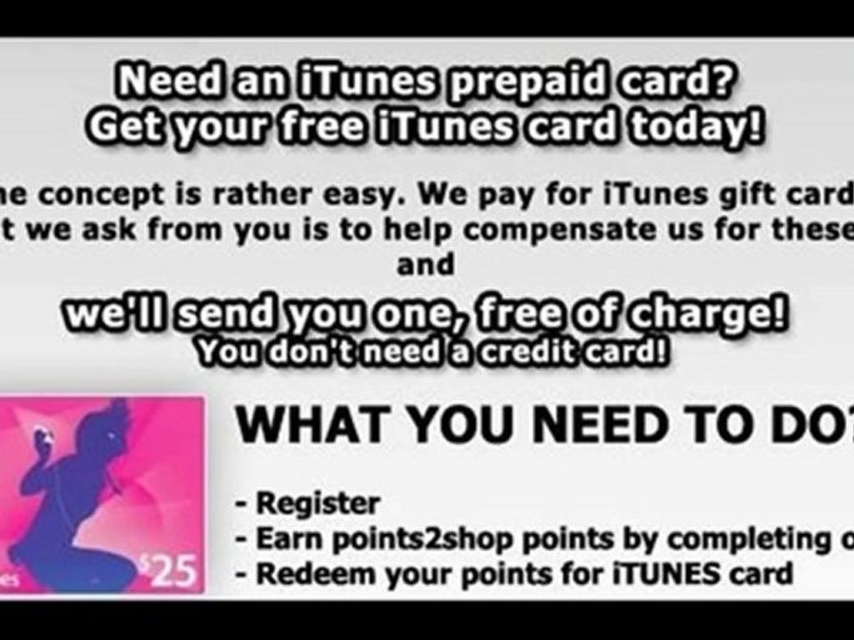 free itunes gift cards