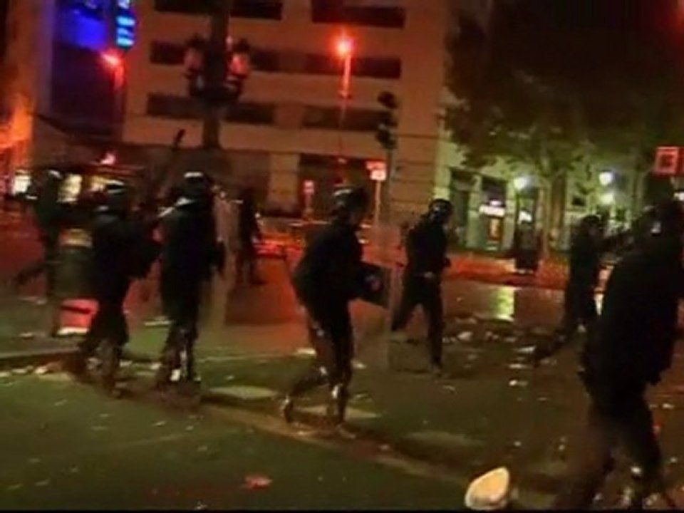 Rioting mars Barcelona title win