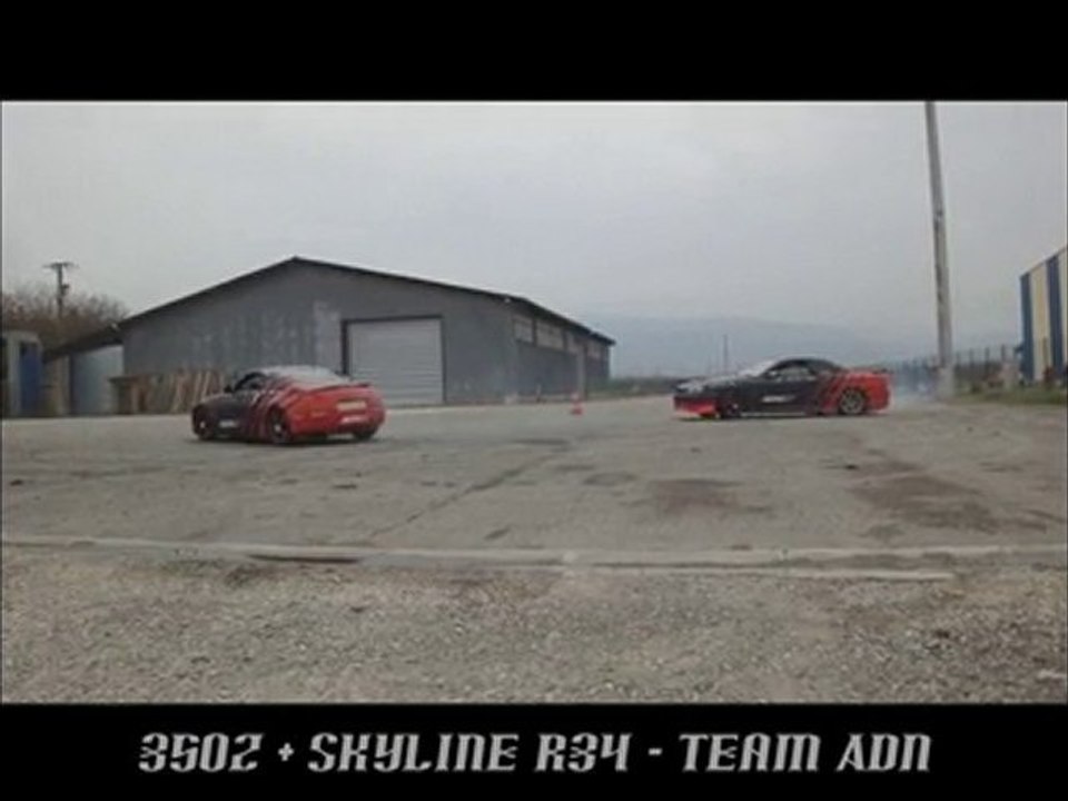 TeamADN - 350Z & Skyline R34 - Chatte 01/05/2010