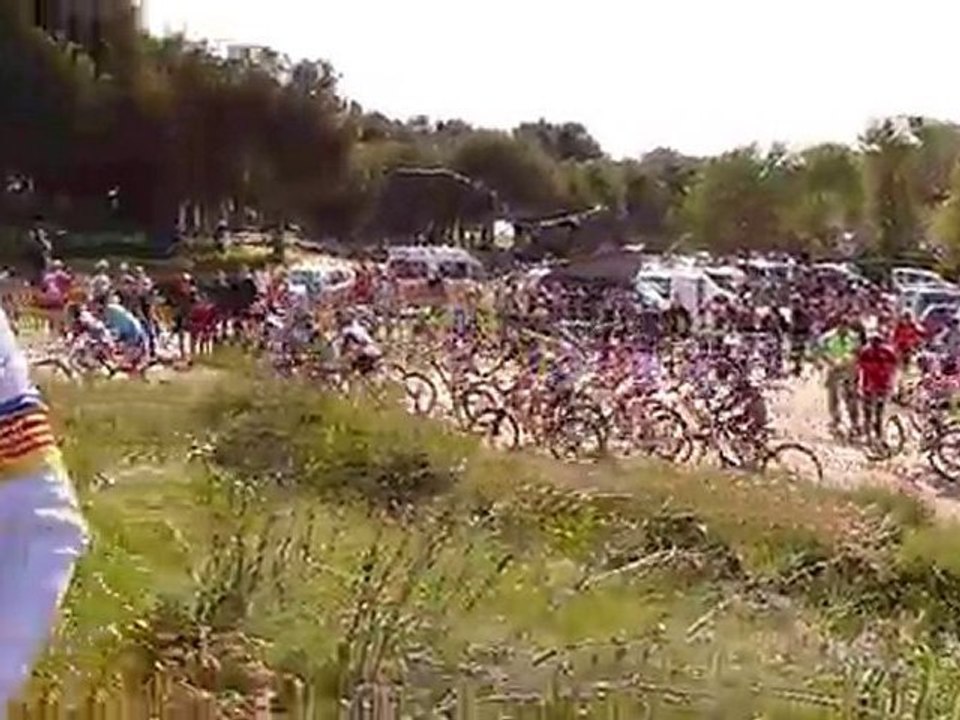 VTT XC Départ Benjamin Figuères (Esp) 16 mai 2010