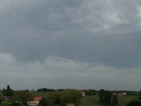 20/05/2009 Vidéo Accélérée 19h20/20h40 Altocumulus/Virga