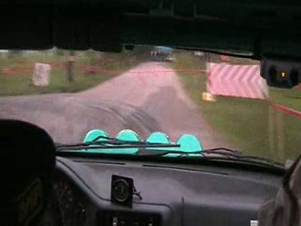 Rallye Ajolais 2010 ES 5  Martin / Lemberger