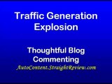 Free Web Traffic - Blog Commenting