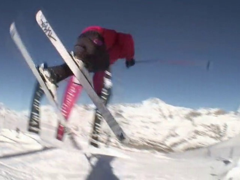 Snowboarding and Skiing in Val 2009