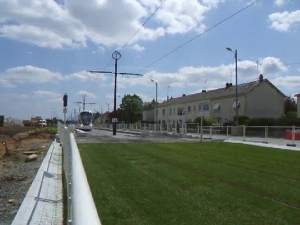 Essai du tramway d'Angers - 17 Mai 2010