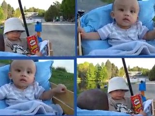 Green Lake Seattle duel flip cameras.