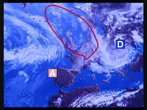 Météo 18 mai 2010: Evolution du nuage de cendres