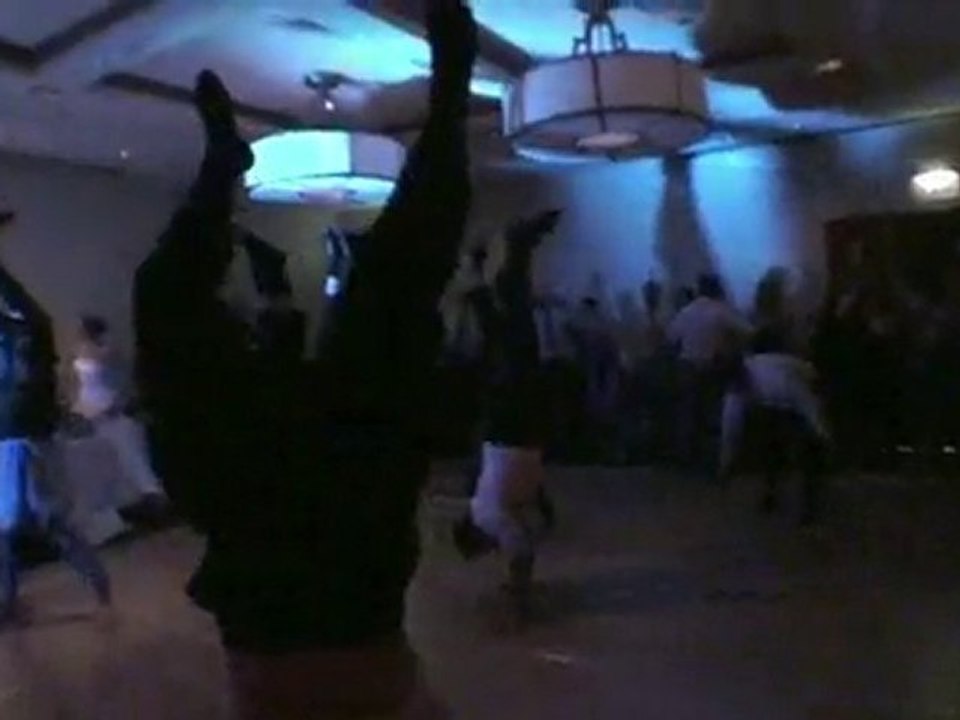 Crazy Gymnast Wedding Stunts! - Handstand Contest