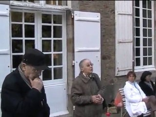 illumination de la vieille ville d'Avanches le 15 mai 2010