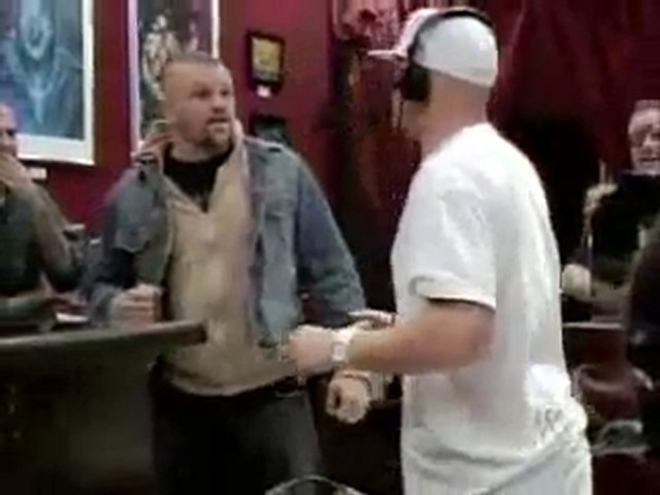 Chuck Liddell Punches a Skater HARD!!!
