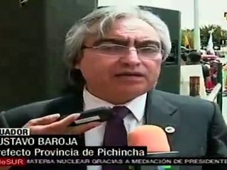 Homenaje a Manuela Sáenz en Quito