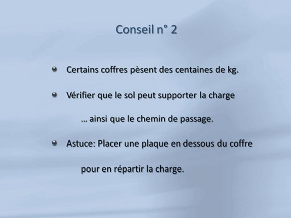 Coffre-fort: Conseils utiles avant l'achat