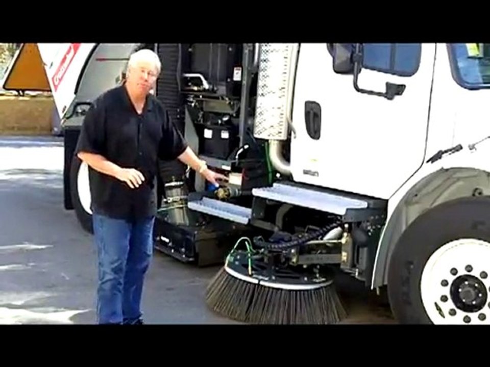 Street Sweeper Road Sweepers in Fresno to San Diego to Las video