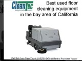Used Sweepers Rental Floor Scrubber Oakland San Jose Stockt