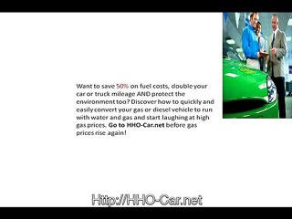 HHO Cars Run On Water