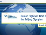 [ALEV-FULL] Human Rights in Tibet after the Beijing Olympics