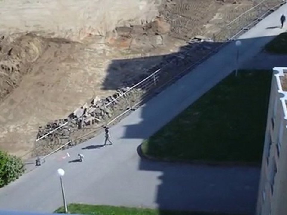 Avancement des travaux, au 18 mai 2010.