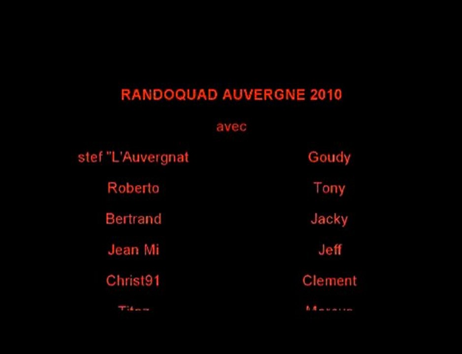 Auvergne parti 1