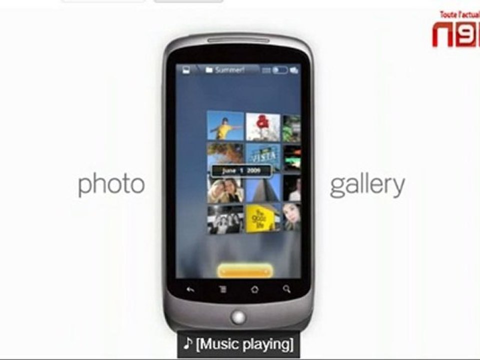 n9ws présente le Google Nexus One de SFR
