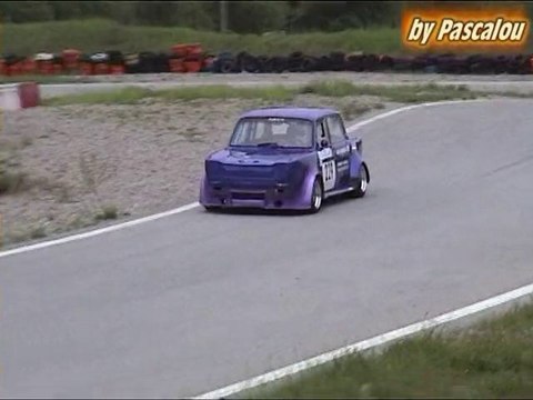 1er Slalom Jean Vial 2010. Olivier Marongiu Simca Rallye 2