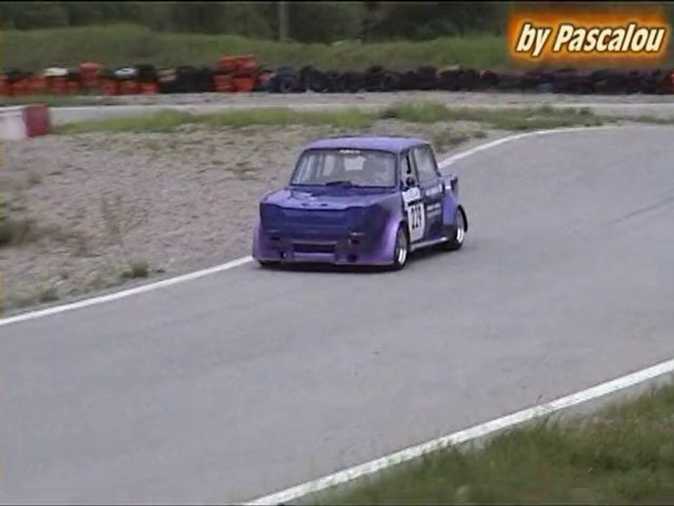 1er Slalom Jean Vial 2010. Olivier Marongiu Simca Rallye 2