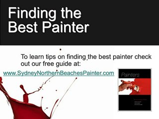 Choosing the best Northern Beaches House Painter