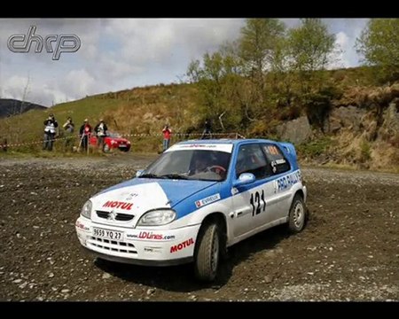 Julien Fouques and Jamie Edwards at the Plains Rally 2010