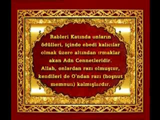 Müminlerin Allah'ın hoşnutluğunu kazanmış olmaları