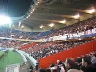 PSG - MONTPELLIER KOP OF BOULOGNE EN COLERE