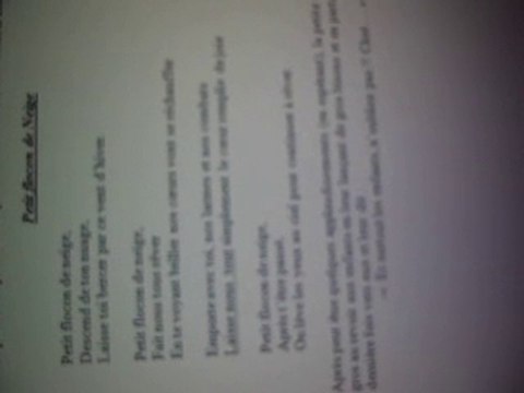 petit flocon de neige