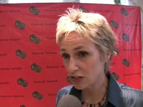 Jane Lynch of Fox's 'Glee' at the 69th Peabodys