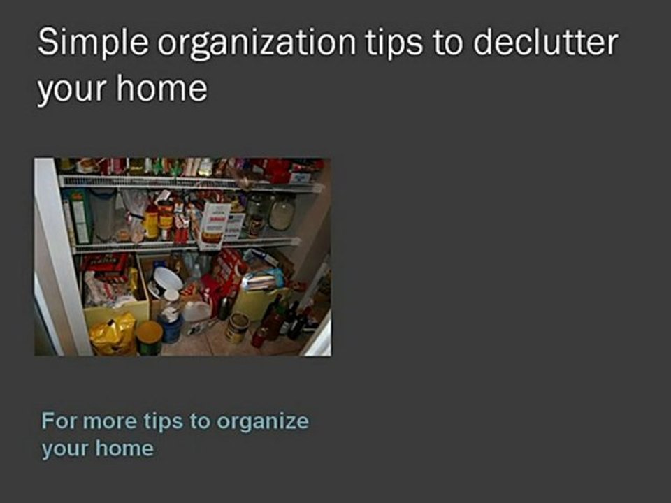 Declutter Your Home With These Organizing Tips