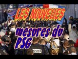 Nouvelles mesures annoncées pour les supporters du PSG