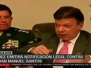 Juez ecuatoriano emitirá notificación legal contra Juan Ma