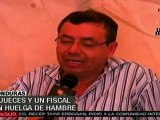 Cuatro jueces y un fiscal hondureños en huelga de hambre