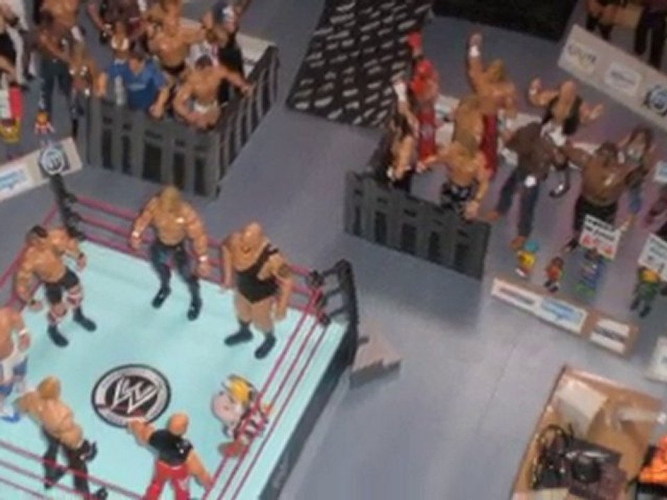 Santino Marella & Kung Fu Naki vs Kane & Oubar vs Zackyshow