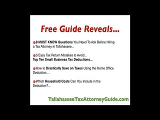 How To Hire A Tax Lawyer In Tallahassee-Tallahassee Attorne