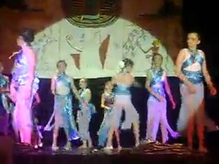 Toutankhamon et larme d'or spectacle de danse du 15 mai 2010