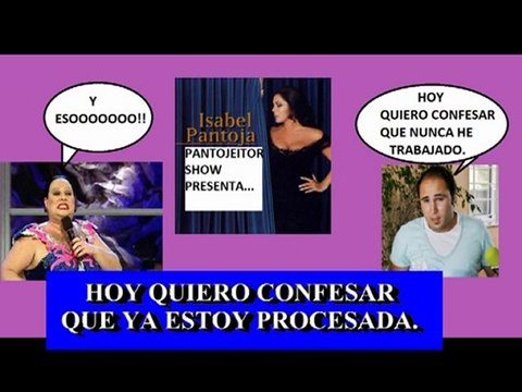 ISABEL PANTOJA LE CANTA A JULIAN MUÑOZ ALIAS CACHULI JEJE.