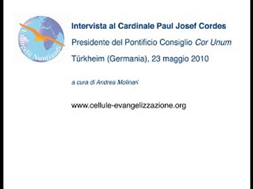 Intervista card Paul Cordes