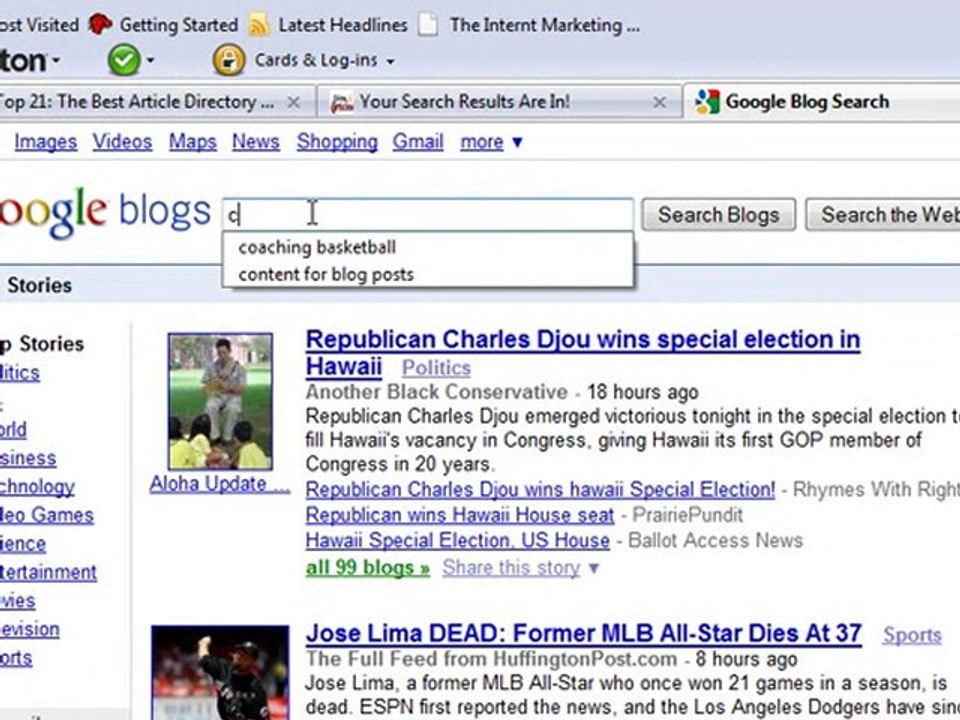 Content For Blog Posts
