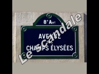 Les Champs Elysées le 24 mai - Un scandale !