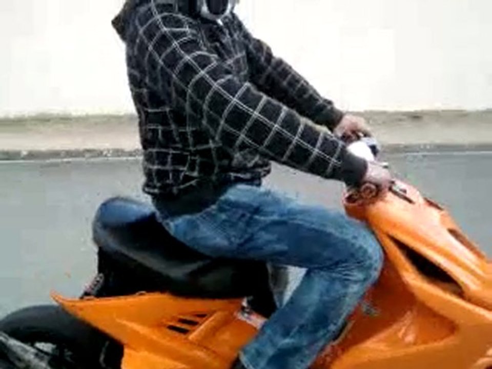 mbk nitro mk pro race orange audi