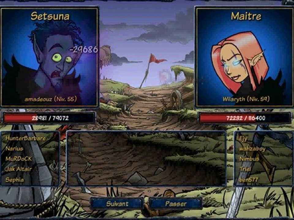 Setsuna VS Maitre 18/05/2010