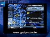 GPS iGO 2011 8.3, mapas Brasil 3D com detector de radar - R$